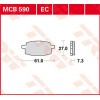 Plaquettes de frein TRW SR pour Yamaha YA 50 Axis 5AK 92-