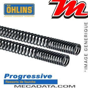 Ressorts de Fourche Ohlins ~ Suzuki C 800C 2009 ~ Progressifs Tarage 5-14