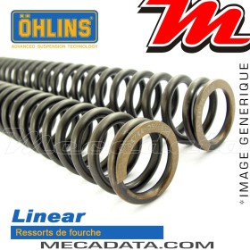 Ressorts de Fourche Ohlins ~ Suzuki DL 1000 V-Strom 2002-2008 ~ Linéaires Tarage 9.0