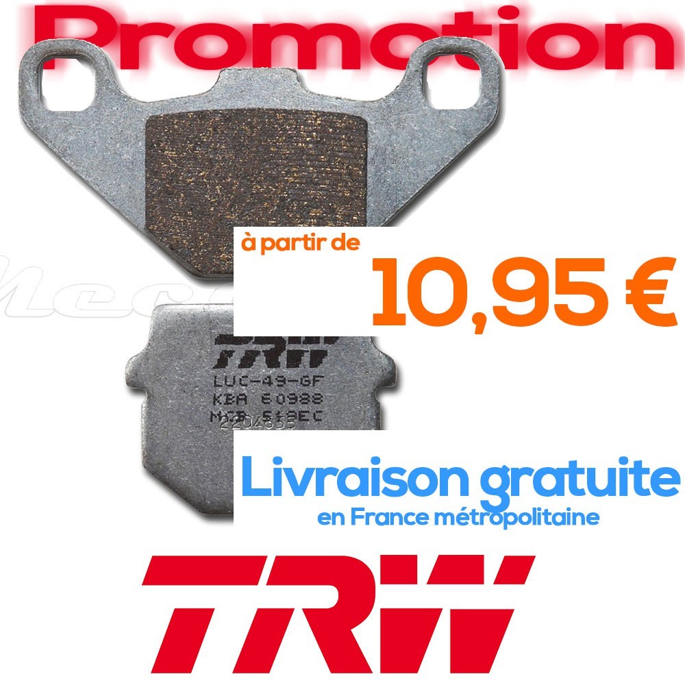 Plaquettes de frein TRW ALL pour BMW R 1200 GS R12 04-12