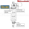 Amortisseur Ohlins APRILIA SMV 1200 DORSODURO (2011-2014) AP 105 (S46PR1C1)