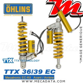 Amortisseur Ohlins BMW R 1200 GS ADVENTURE ESA (2008-2013) BM 671 TTX 36 (Ec-kit) - Arrière