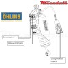 Amortisseur Ohlins BMW R 1200 GS ADVENTURE (2004-2013) BM 678 TTX 39 (T39PR1C1S) - Arrière