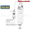 Amortisseur Ohlins BMW R 1200 GS (2004-2012) BM 508 (S46DR1S) - Arrière