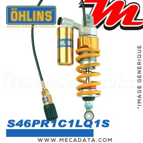 Amortisseur Ohlins BMW R 1200 GS (2004-2012) BM 543 PFP (S46PR1C1LQ1S) - Arrière