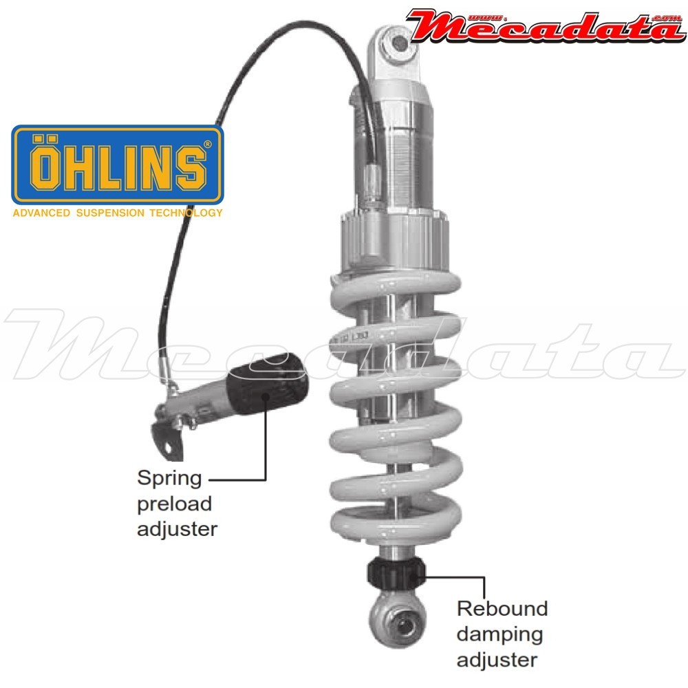 Amortisseur Ohlins BMW R 1200 RT (2014-2014) BM 438 (S46DR1S)  - Arrière