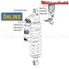 Amortisseur Ohlins BMW R 1200 GS (2013-2016) BM 146 TTX 39 (T39PR1C1S) - Arrière