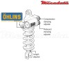 Amortisseur Ohlins BMW S 1000 RR (2012-2016) BM 361 TTX GP (T36PR1C1LB)