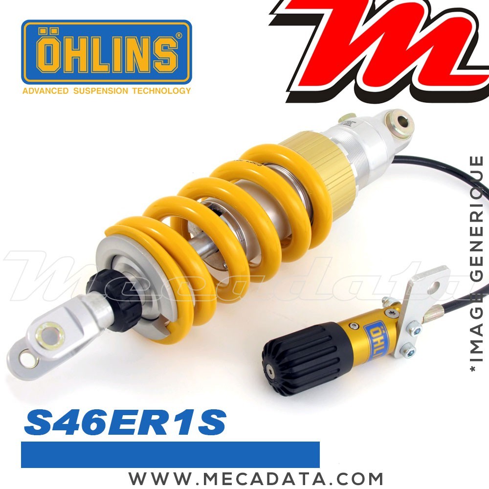 Amortisseur Ohlins BMW F 650 GS (2000-2006) BM 344 (S46ER1S)
