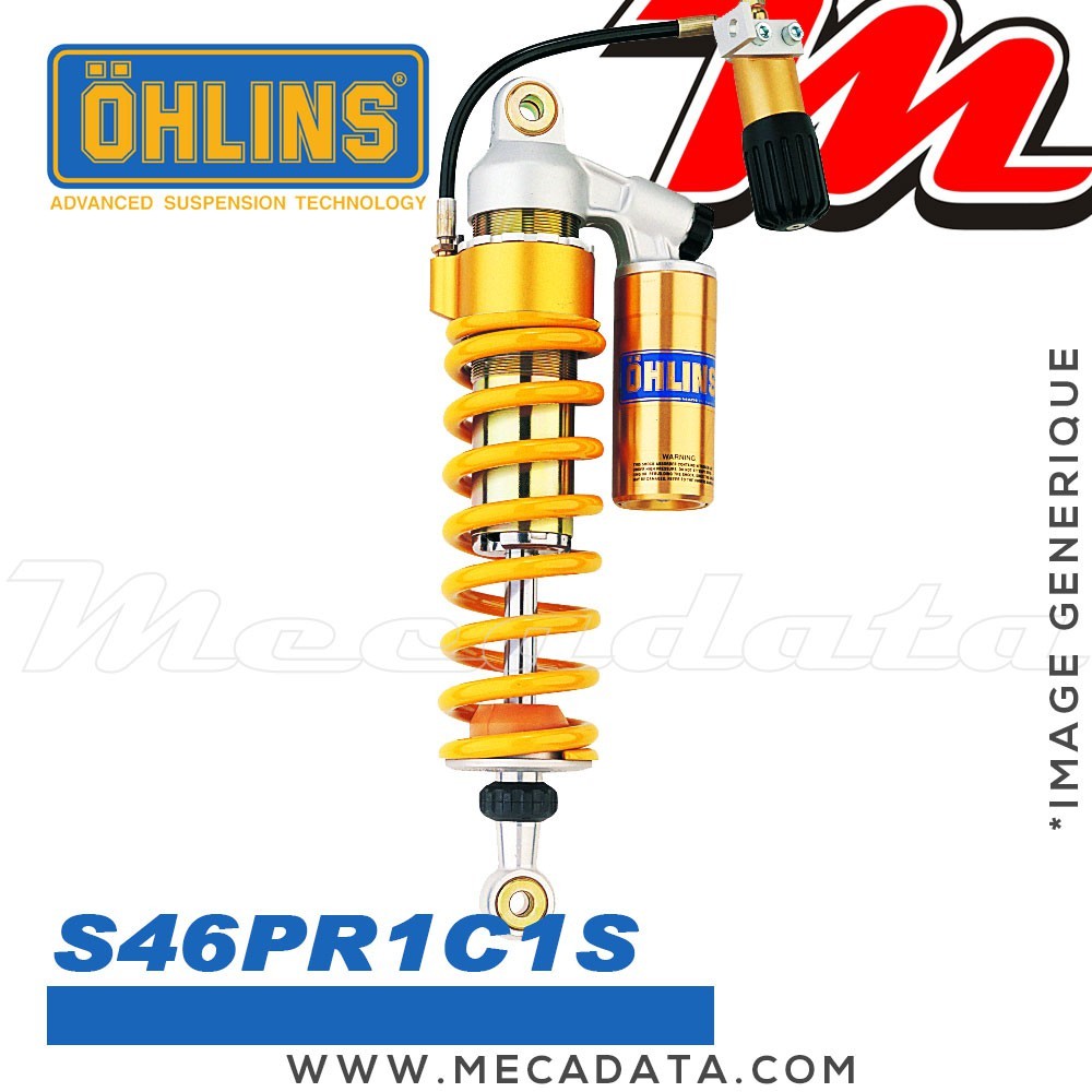 Amortisseur Ohlins BMW K 1200 R (2005-2008) BM 502 (S46PR1C1S)  - Arrière