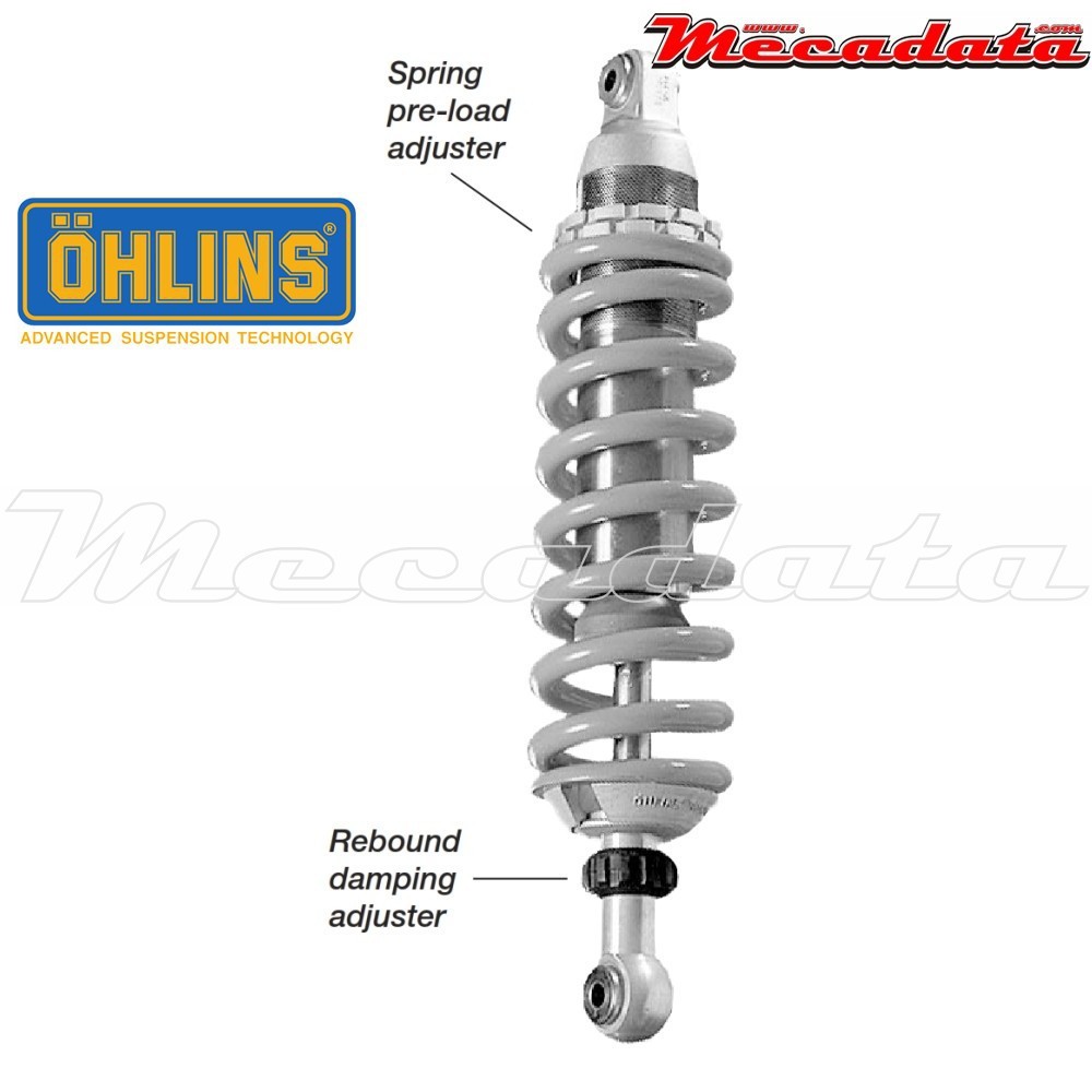 Amortisseur Ohlins BMW K 1200 R SPORT (2007-2008) BM 445 (S46DR1)  - Avant