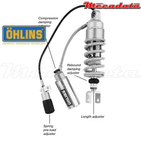 Amortisseur Ohlins BUELL XB12 S LIGHTNING (2004-2006) BU 202 PFP (S46HR1C1LS)