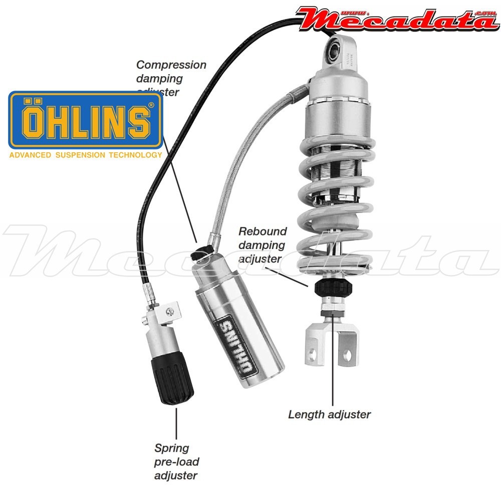 Amortisseur Ohlins BUELL XB12 S LIGHTNING (2004-2006) BU 202 PFP (S46HR1C1LS)