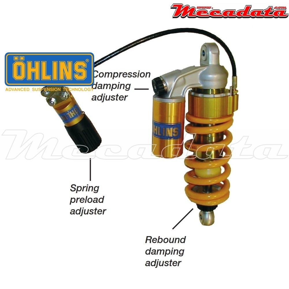 Amortisseur Ohlins DUCATI MULTISTRADA 1100 (2007-2009) DU 303 PFP (S46PR1C1S)