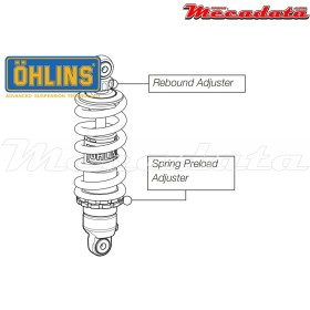Amortisseur Ohlins DUCATI MONSTER 796 (2011-2012) DU 737 (S46DR1)