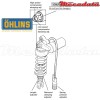 Amortisseur Ohlins HONDA RC 51 (2002-2006) HO 204 (S46PR1C2LS)