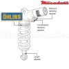 Amortisseur Ohlins HONDA CBR 1000 RR (2008-2016) HO 358 TTX RT (T36PR1C1L)