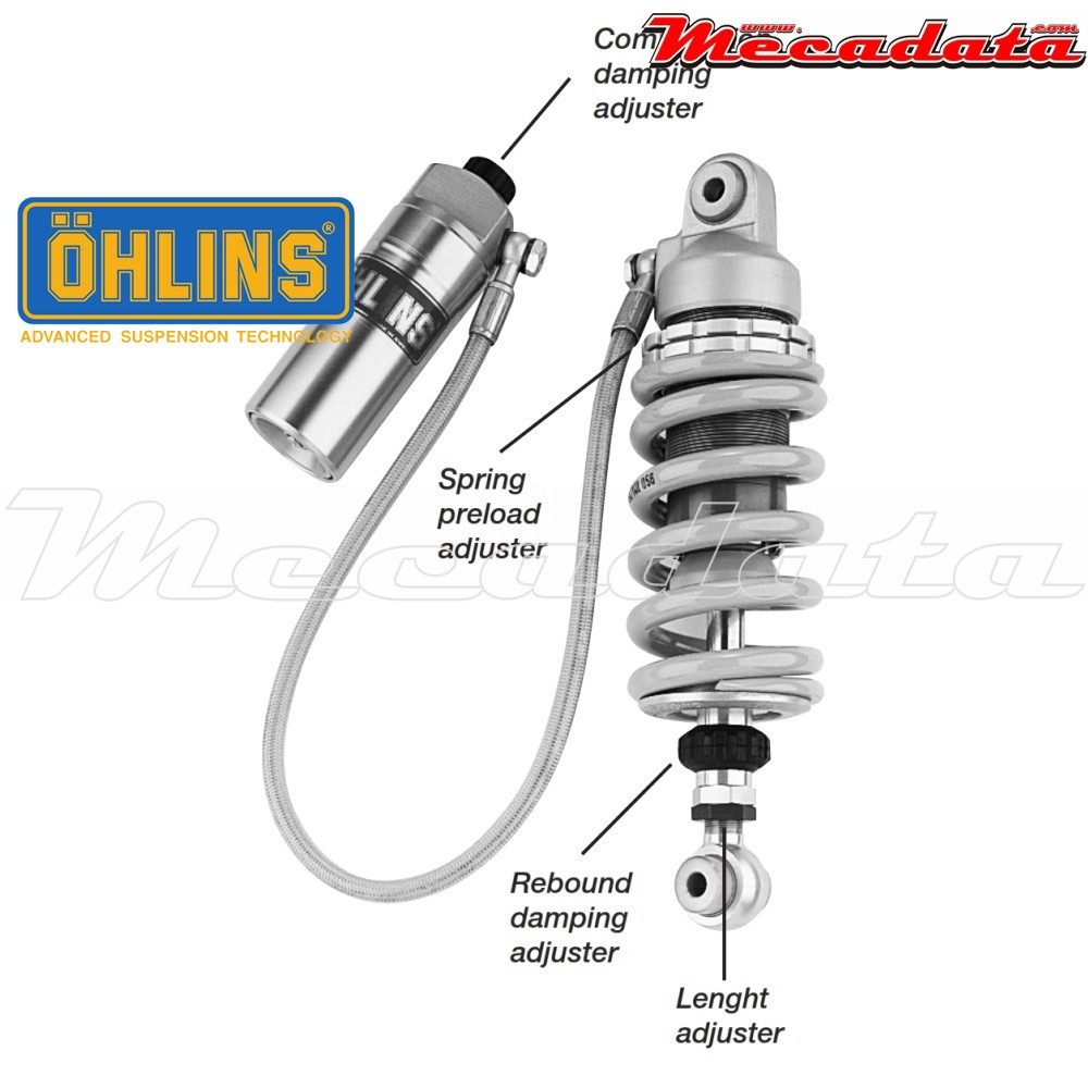 Amortisseur Ohlins HONDA CBR 600 F2 (1991-1994) HO 115 PFP (S46HR1C1L)