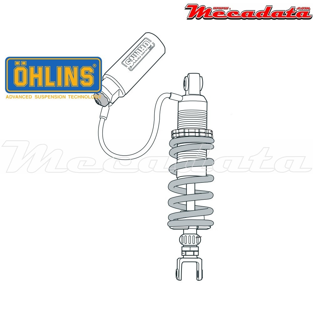 Amortisseur Ohlins HONDA CB 600 F HORNET (1998-2004) HO 541 PFP (S46HR1C1L)
