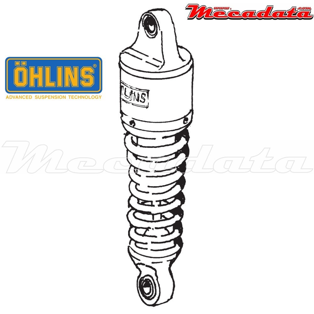 Amortisseur Ohlins HONDA X 4 (1997-2003) HO 923 (S36K)