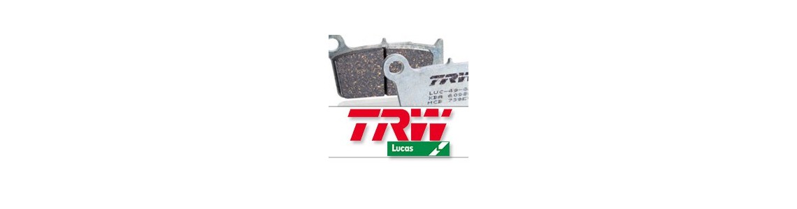 Plaquettes de frein moto TRW Lucas