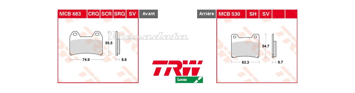 TRX 850 4UN 96-